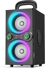 Bluetooth Lautsprecher, 80W Wireless Bluetooth Box Musikbox Groß, Bass Boost