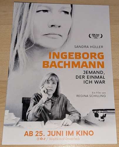 Postkarte ingeborg bachmann - postkarte,
