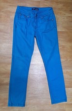 Arizona Jeans türkis Gr. 38 *neu* Straßsteine auf den Taschen hinten Baumwollmis