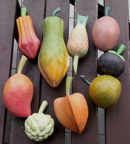 Deko obst früchte - obst,, früchte,