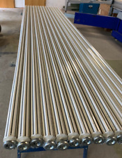 OCTANORM Messestand - 29 Stützen + 70 Zargen in weiß - Top - Stützen in Kiste