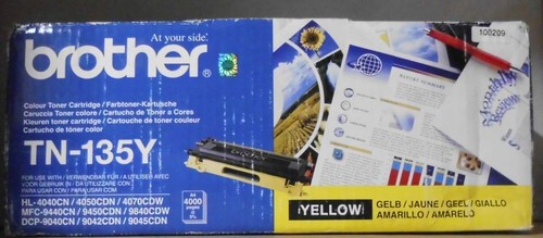 Brother 135y toner yellow - toner,