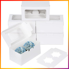 50 Stück Cupcake Boxen Karton