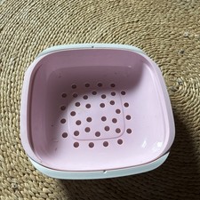 Tupperware Abtrofschale , Sieb