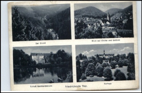 Friedrichroda thüringen 1942 - friedrichroda,