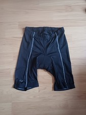 Crane schwarze Radhose Größe L mit gepolstertem Sitz