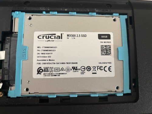 Festplatte crucial - festplatte, (intern)