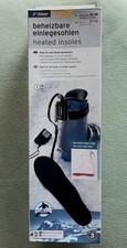 SKI TCM Beheizbare EINLEGESOHLEN Ski Snowboard Akkubetrieb Größe 36-48 neu