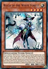 YuGiOh Rucia of the White Forest MP25-EN215 Ultra Rare Englisch Neu 1st