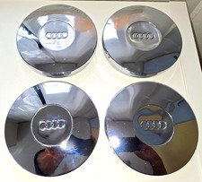 Radkappen für Audi 50, 80, 100, C1, B1, Metall, Chrom, Zierblende, D = 15 cm