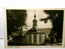 Carlsfeld Eibenstock im Vogtland. Historische Kirche. Alte Ansichtskarte s/w, un