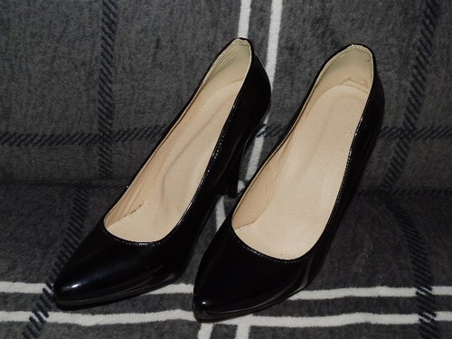 Stiletto pumps lack schwarz - stiletto,