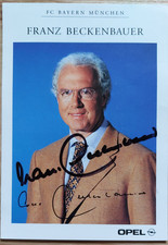 Franz Beckenbauer - signiert -