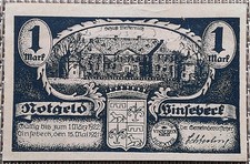 Notgeld: 1 Mark Vinsebeck