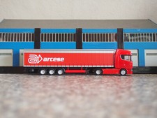 Herpa 1:87 - 713130 - Scania CS 20 V8 HD 5-achs Gardinenplanensattelzug - Arcese