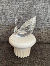 Swarovski Schwan mit Sockel 187407 100 Jahre 1895 - 1995 Jubiläumsfigur