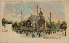 CPA EXPO 1900 PARIS Porte Monumentale (991261)