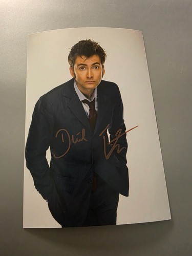 David tennant signed - david,