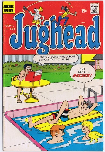 Jughead 184 comic 1970 - jughead,