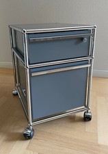 USM Haller HR Rollcontainer in mittelgrau (32) RAL 7005