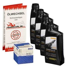 Ölwechselset Adrenaline/Mahle
