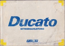 FIAT DUCATO 1 Bedienungsanleitung 1995 Betriebsanleitung Handbuch Bordbuch  BA
