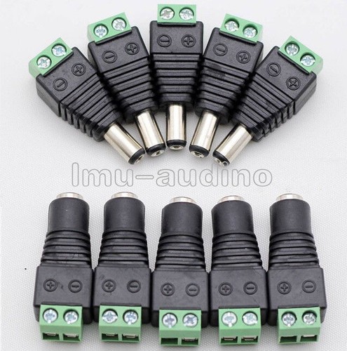 Male female 1x5 5mm power - 2.1x5.5mm,