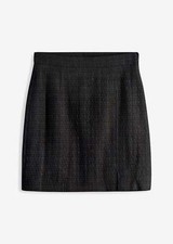 Minirock mit Reißverschluss