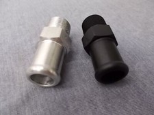 Ford Kent Crossflow & Pre-Crossflow Alu Schlauch Adapter 3/8" NPT - GERADE Ausführung