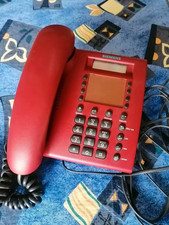 Siemens Euroset 815 Telefon (Rot) Vintage