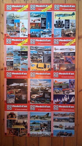 Modell fan heft 12 kompl - fan,