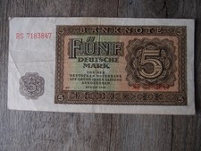Fünf Deutsche Mark 5 DM 1948