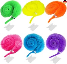 6 Stück Wurm Spielzeug, Fuzzy