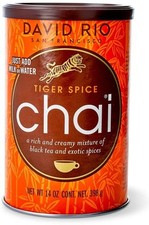 Tiger Spice Chai - David Rio Chai Latte Tee - 398g - würziger und zimtiger Chai 