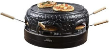 Pizzaofen Schwarz Mini Pizza Dome Pizzamaker Ø10cm 800W - Bestron APD400Z