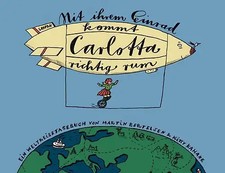 Mit ihrem Einrad kommt Carlotta richtig rum ZUSTAND SEHR GUT