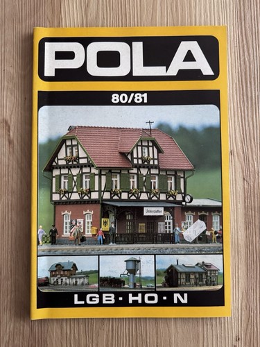 Pola katalog 1980 1981 - katalog, ho