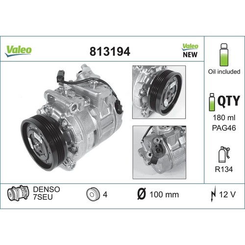 Kompressor klimaanlage valeo - klimaanlage,