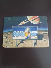 Bierdeckel Calanda Bräu CALANDA Land Mond Saturn Brauerei