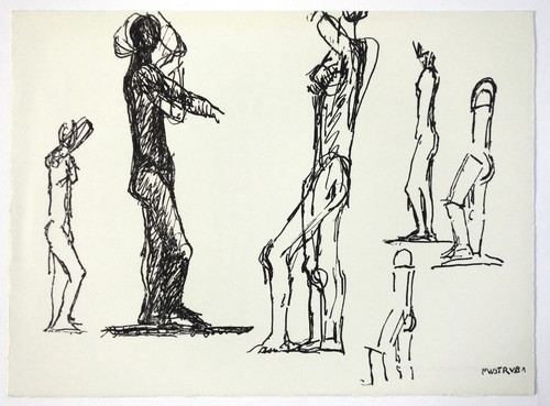 Fritz wotruba lithographie - fritz, wotruba.
