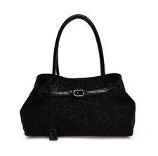 Damen Schultertasche Leopard