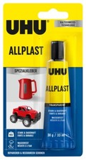 UHU Allplast Kraftvoller Universalkleber für Kunststoffe 30g Transparent