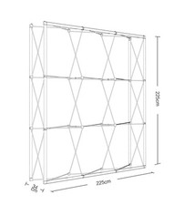 FlatFabric Stoff Messewand
