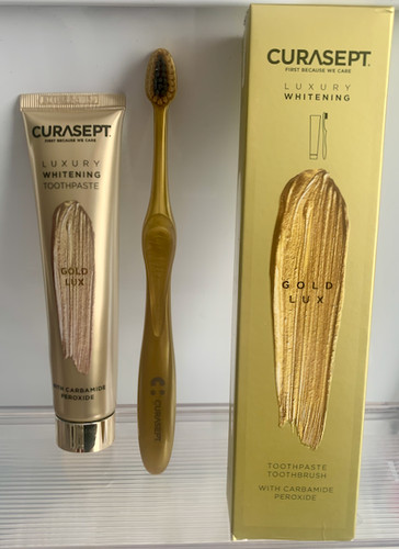 Curasept gold luxury whitening - luxury,