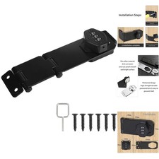 berfalle mit Zahlenschloss 4 Zoll Sicherheitsüberfalle mit Schloss aus Zinkle...