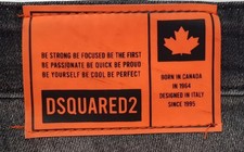 Jeanshose von DSQUARED2 in der Gr. steht 50 drin in schwarz