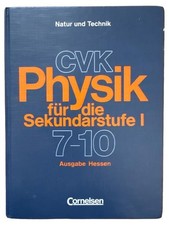 Cornelsen CVK Physik Sek I 7-10 Ausgabe Hessen Schulbuch Taschenbuch Deutsch
