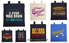 Geschenk 30.Geburtstag Geschenkverpackung 30 Jahre Geschenktasche Tragetasche