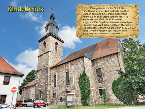 Kindlbrück evang kirche - , evang,kirche