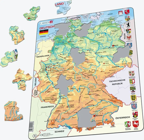 Deutschland - , (physisch)